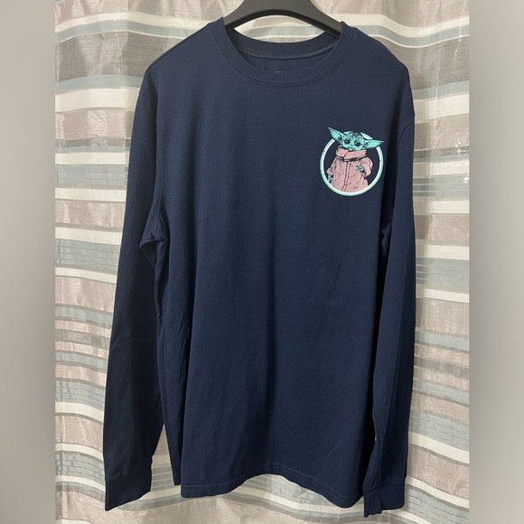 Star Wars The Mandalorian The Child Long Sleeve Shirt - Picture 2 of 6